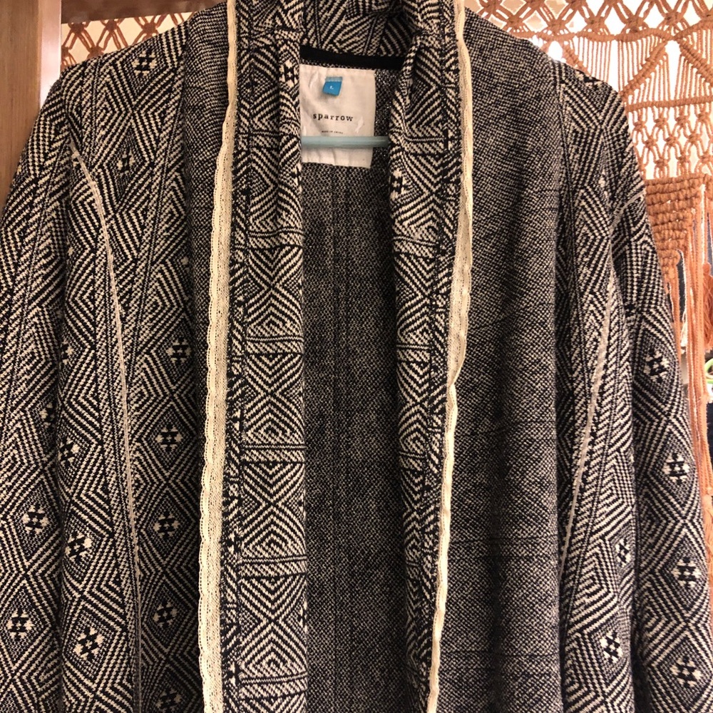 Anthropologie Sparrow sweater - wrap cardigan